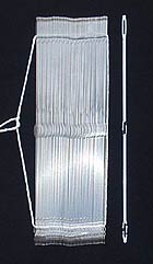 Flat Steel Heddles, Schacht, Per 100