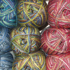 Sox Metallic-- superwash wool / synthetics