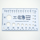 Nancy's Knit Knacks Needle Gauge