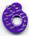Needle Gauge Pendant, Sock Sizes