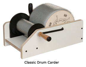 Louet Drum Carder, Classic Coarse Cloth
