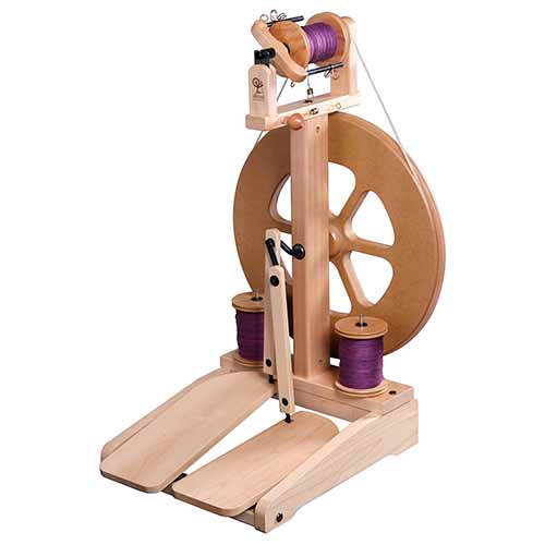ashford kiwi spinning wheel yarn barn of kansas ashford kiwi jumbo flyer
