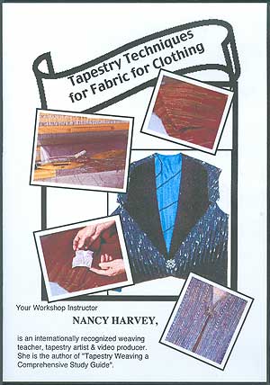 Tapestry Techniques for Fabric for Clothing DVD