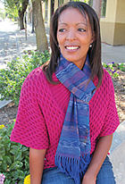 Out of the Blue Scarf