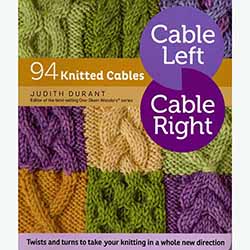 Cable Left, Cable Right: 94 Knitted Cables