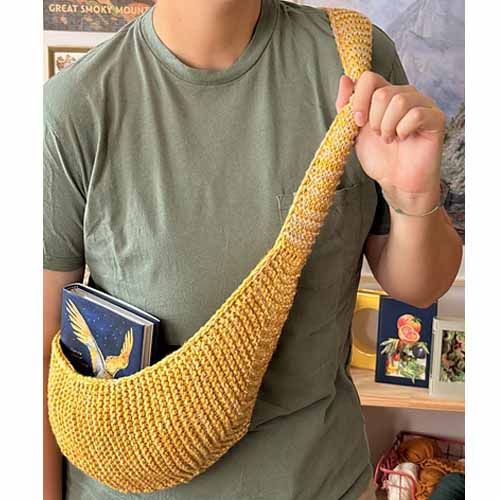 Intermediate Kids' Knitting-- Crossbody Bag