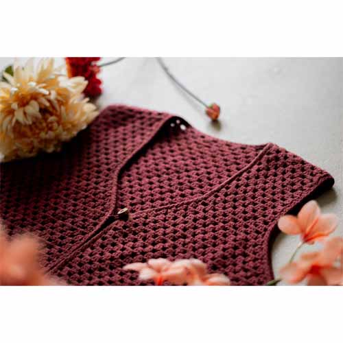My First Crochet Vest October 12 Monday