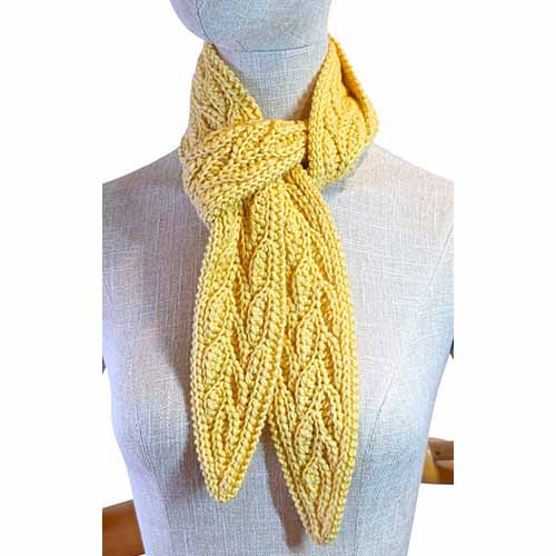 Crochet Short Rows: Hope Eternal Scarf April 14 Tuesday