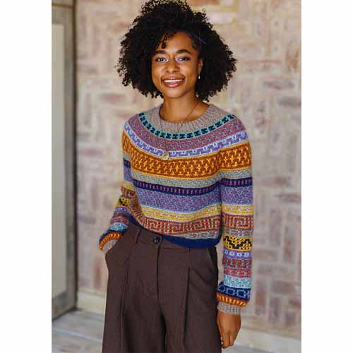 Challenge Yourself! The Mosaic Crochet Jumper  October 7 Wednesday