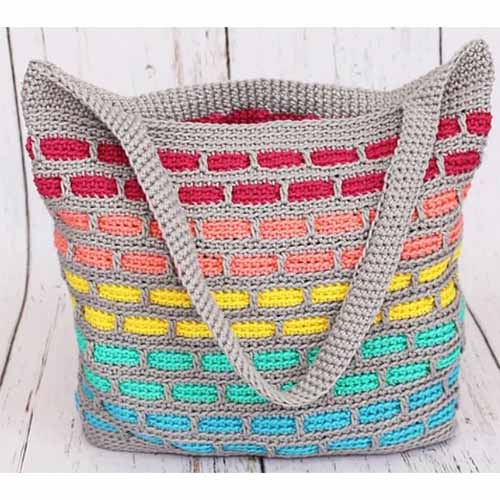 Beginner Mosaic Crochet Tote July 26 Sunday