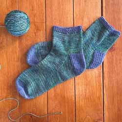 My First Socks-- Magic Loop Method July 24 Thursday