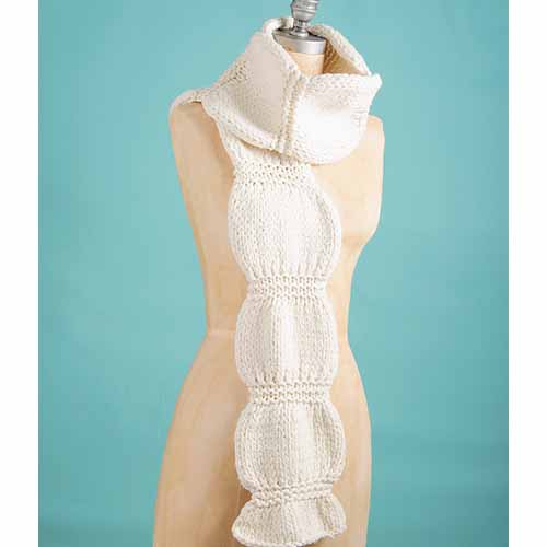 Beginning Knit- Scrunch Scarf August 2 Saturday