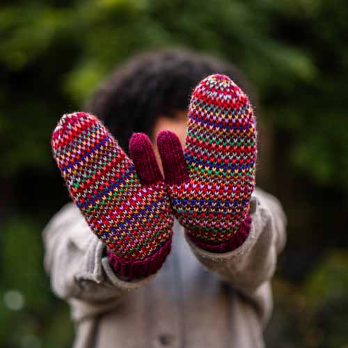 Sea Glass Mittens October 26 Monday