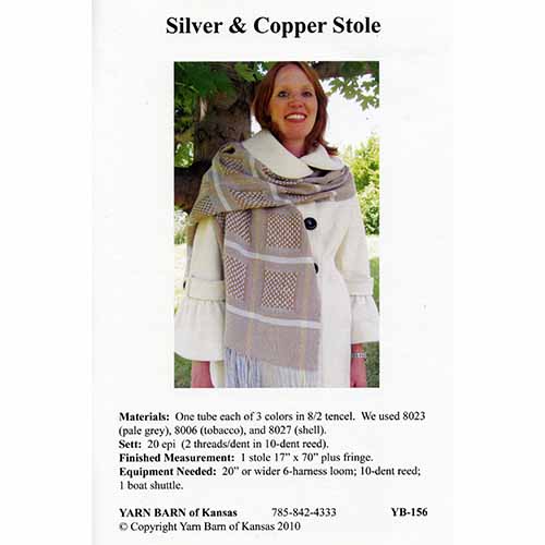 Silver & Copper Stole Pattern Leaflet