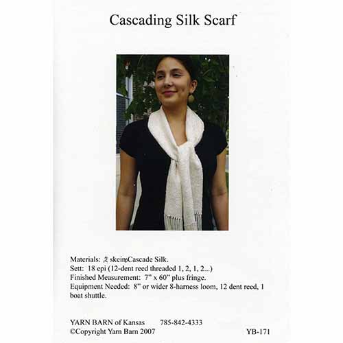 Cascading Silk Scarf Pattern Leaflet