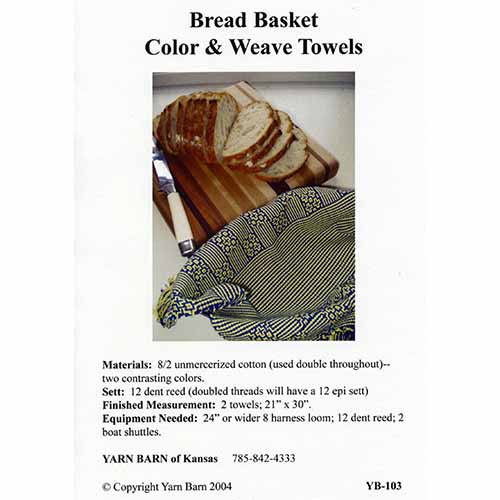 Bread Basket Color & Weave Pattern Leaflet