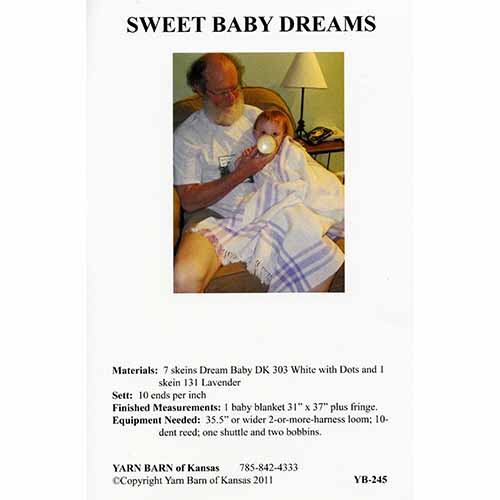 Sweet Baby Dreams Pattern Leaflet