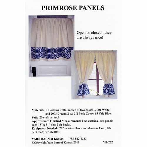 Primrose Panels Pattern Leaflet