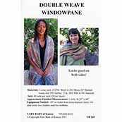 Doubleweave Window Pane Pattern Leaflet
