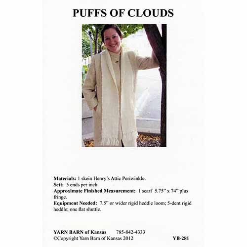 Puffs of Clouds Pattern Leaflet