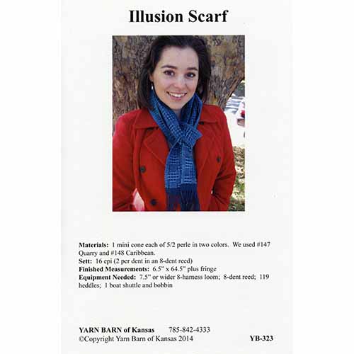 Illusion Scarf Pattern Leaflet