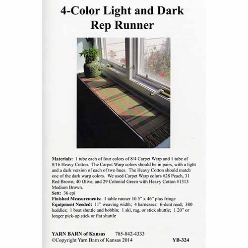 4-Color Rep Runner Pattern Leaflet