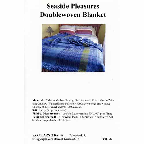 Seaside Pleasures DW Blanket Pattern Leaflet