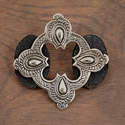 Medieval Cross Stud Brooch