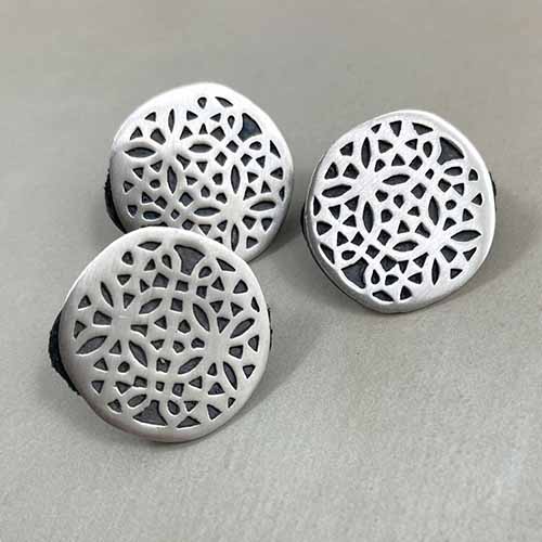 Jul Ancient Geomrtry Maghreb Stud Button