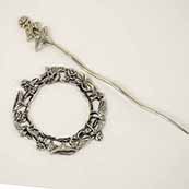 Jul Lotus Garden Shawl Pin