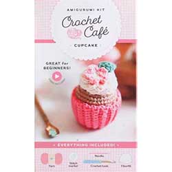 Crochet Caf Amigurumi Kit Cupcake