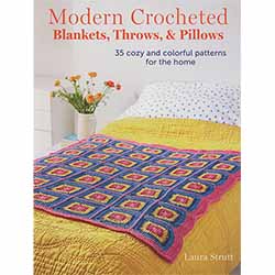 Modern Crocheted Blankets, Throws, Pillows