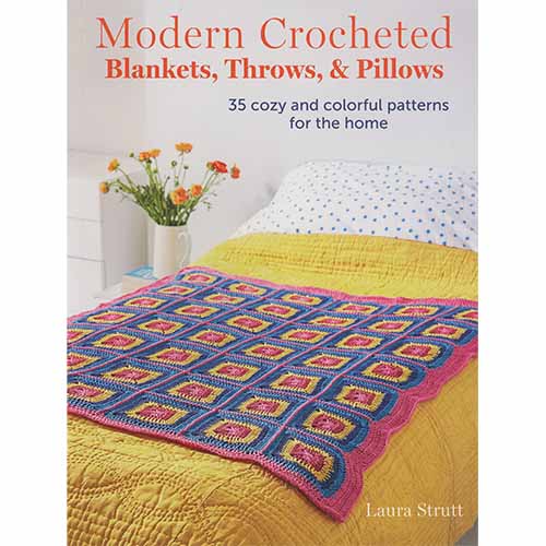 Modern Crocheted Blankets, Throws, Pillows