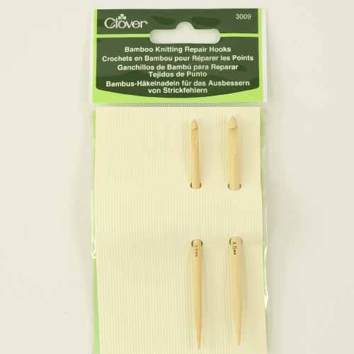 Clover Bamboo Knitting Repair Hook