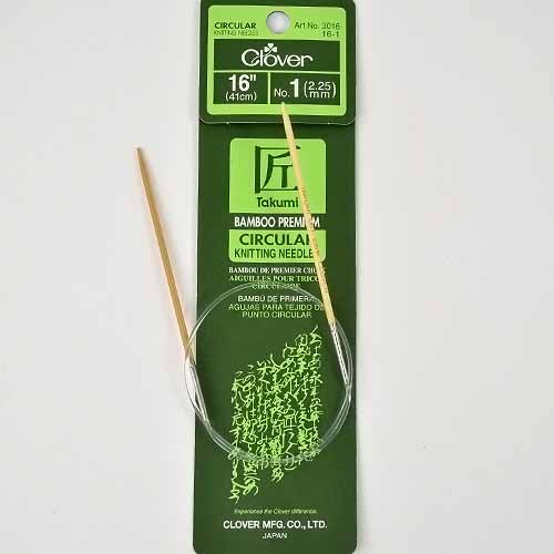 Clover Bamboo Circular 16 in.