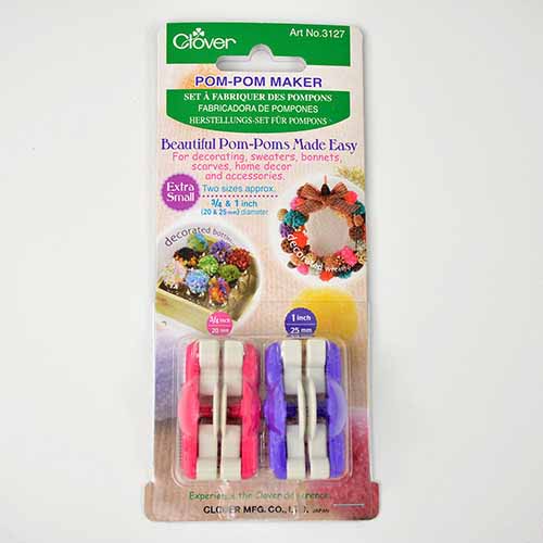 Clover Pom-Pom Maker, Extra Small