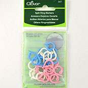 Clover Split Ring Markers