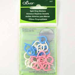 Clover Split Ring Markers