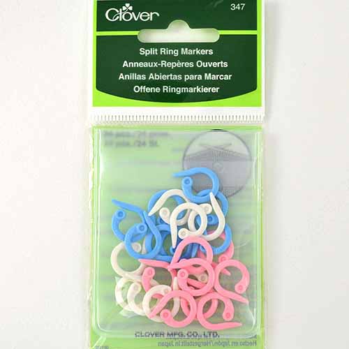 Clover Split Ring Markers