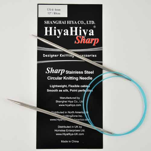HiyaHiya Sharp Stainless Steel 24 in. Circular Needle