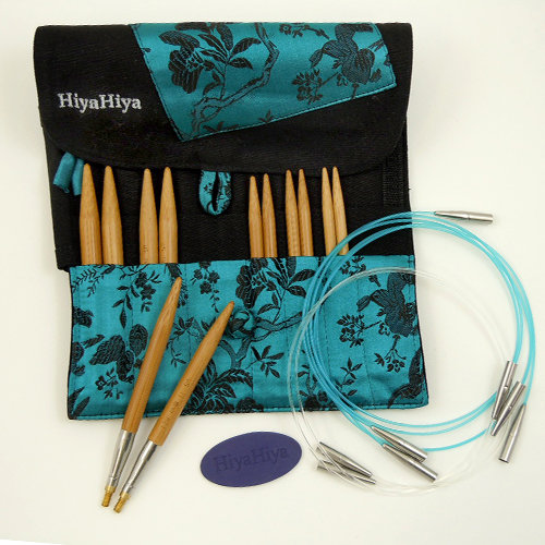 HiyaHiya Interchangeable 5 inch Needle Set in Bamboo