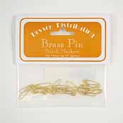 Brass Coil-less Pins, 3/4 inch