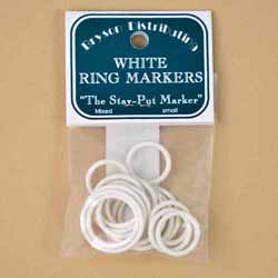 Bryson Rubber Markers, Large White