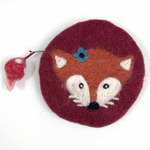 Foxy Round Notions Bag