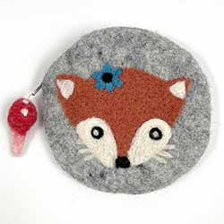 Foxy Round Notions Bag