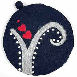 Love Blooms Round Notions Bag