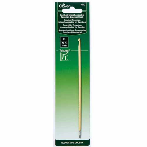 Tunisian Interchangeable Hook sizes E-L