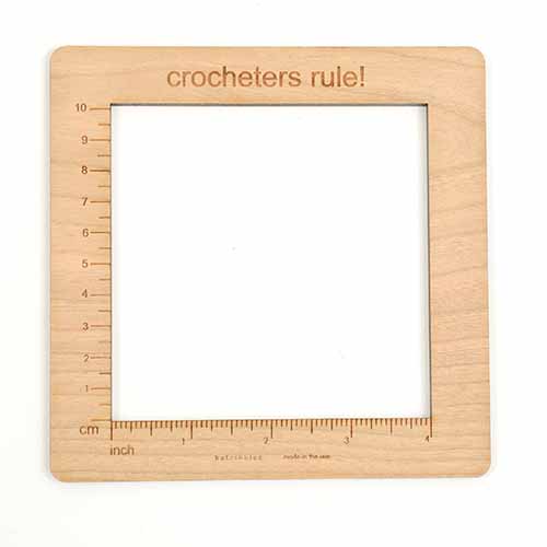 Katrinkles Crocheters Rule 4-inch