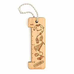 Katrinkles Ruler & Key Chain