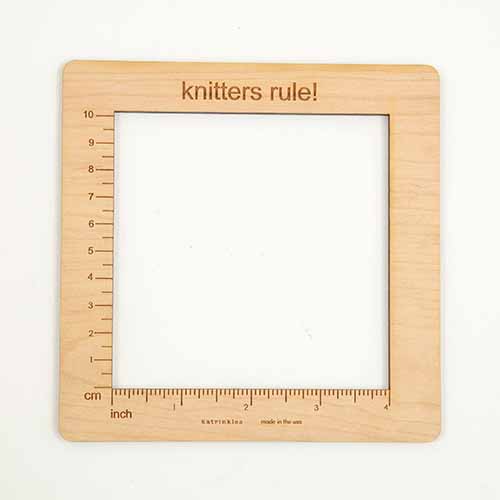 Katrinkles Knitters Rule 4-inch